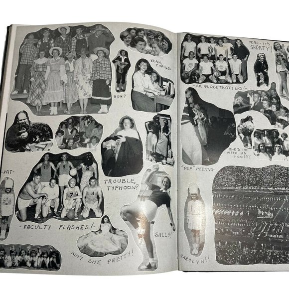 Landon High School Yearbook Jacksonville Florida 1950 Landonian Hardback u - Picture 9 of 11